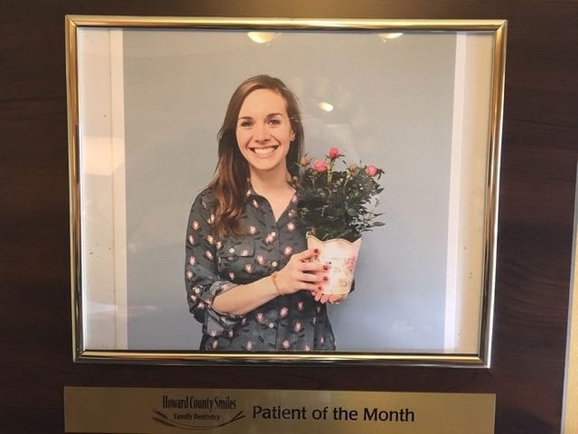 Patient of the month in Columbia MD