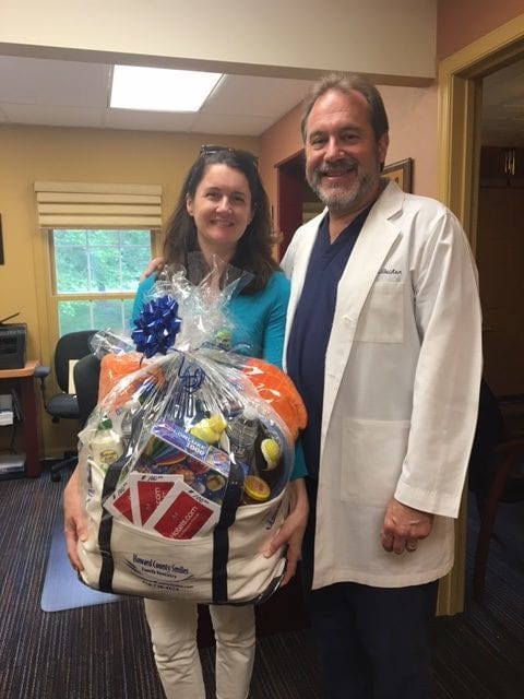 Howard County Smiles patient of the month