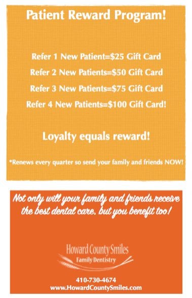 patient referral reward program single
